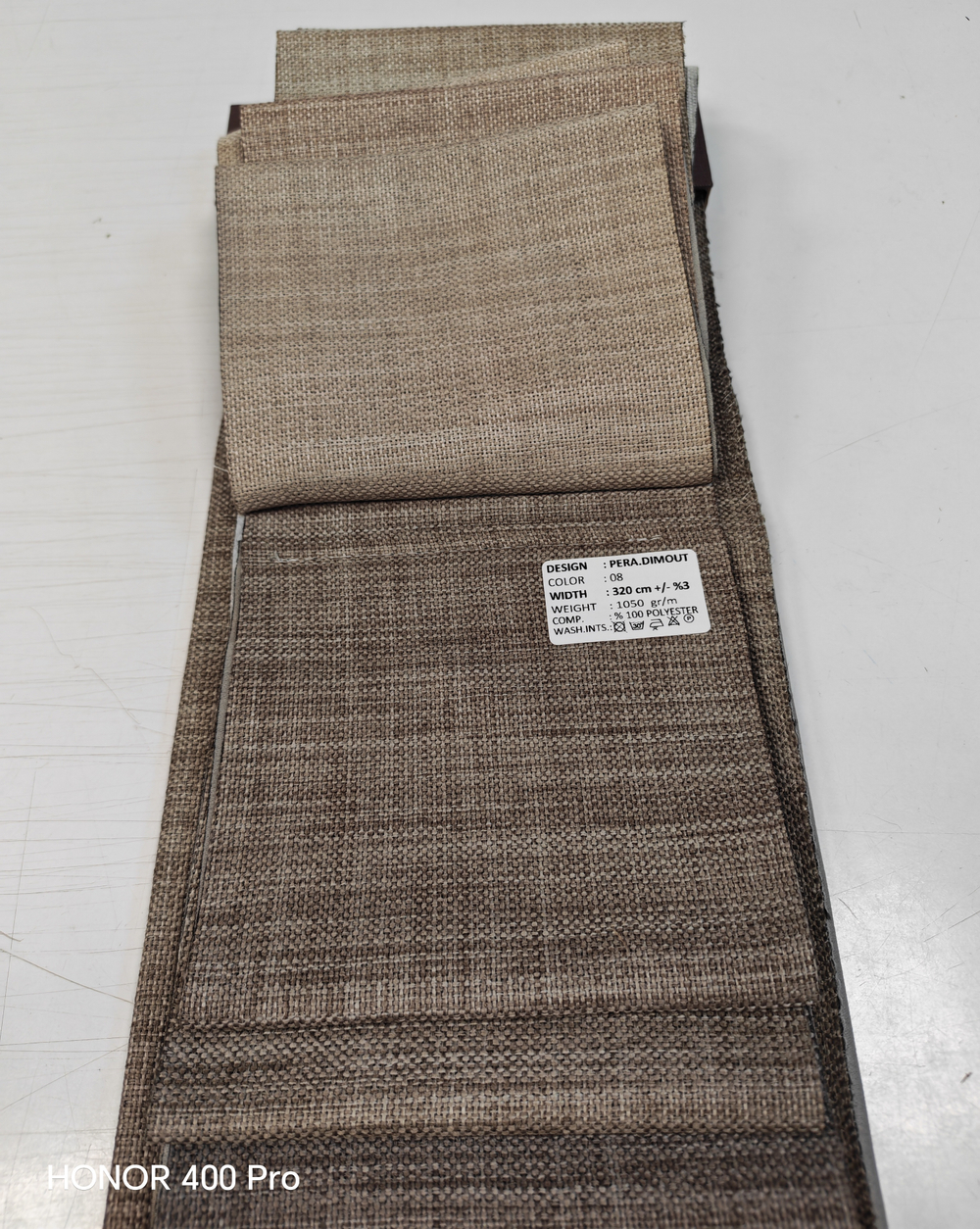 Портьерная ткань Adeko арт. Pera Dimout (высота 320 см, Турция)