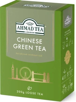 Чай листовой зелёный Ahmad Tea Chinese, 200 г