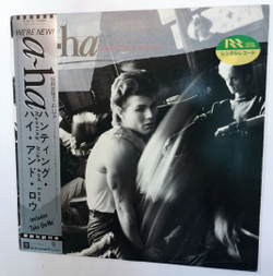 Винтажная виниловая пластинка A Ha Hunting High And Low (Japan 1985)