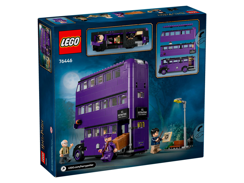 LEGO Harry Potter 76446 «Ночной рыцарь — волшебный автобус» — культовая сцена
