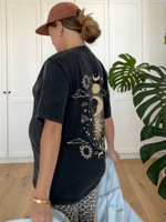 Футболка Boho в черном цвете