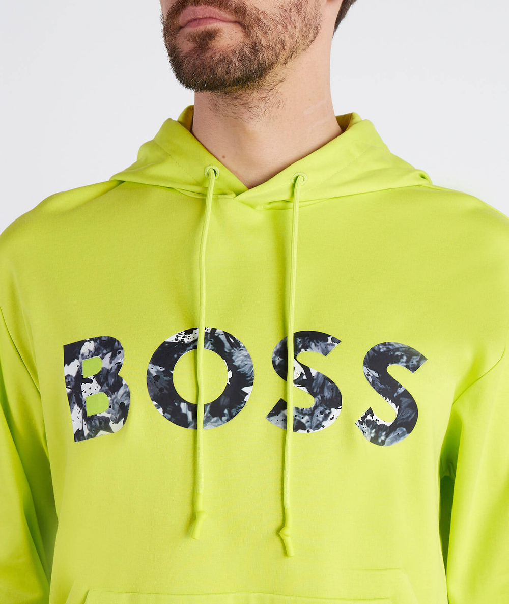 Худи Soody Lotus BOSS GREEN - лимонный(50489152)