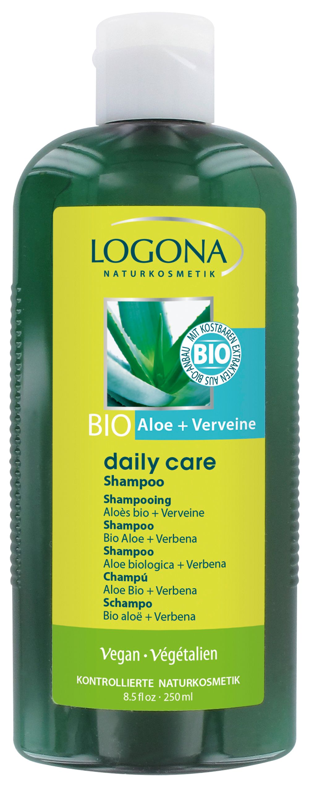 DAILY CARE ШАМПУНЬ С БИО-АЛОЭ И ВЕРБЕНОЙ 250 мл (LOGONA)