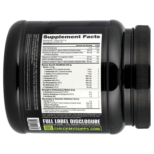 NutraBio, Intra Blast, аминокислотное топливо для приема во время тренировки, New York Punch, 732 г (1,61 фунта)