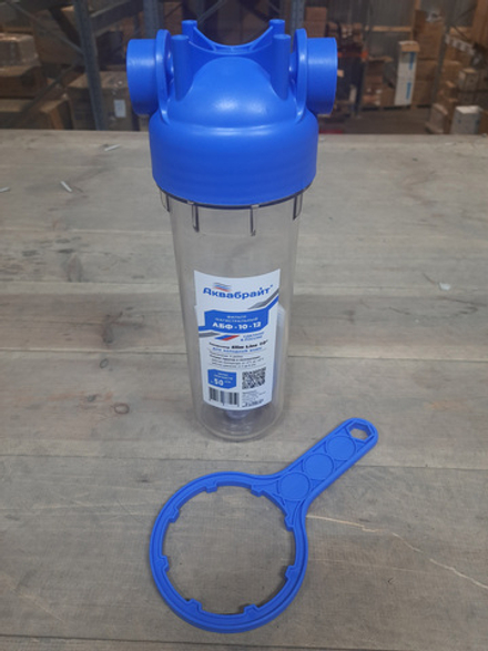 Аквабрайт 10" SL 1/2", Магистральный фильтр (АБФ-10-12) (уценка 114)