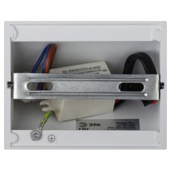 Светильник декоративный настенный светодиодный ЭРА WL3 WH 6Вт 3000К белый | Настенная подсветка