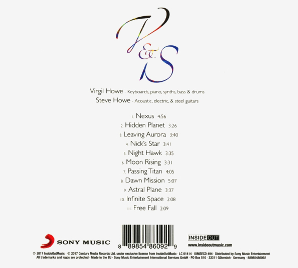 Virgil & Steve Howe / Nexus (Special Edition)(CD)