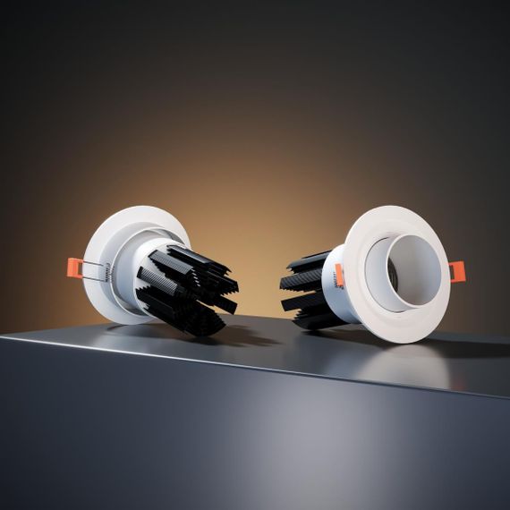Встраиваемый светодиодный светильник Elektrostandard Zoom 9919 LED 10W 3000K белый a064031