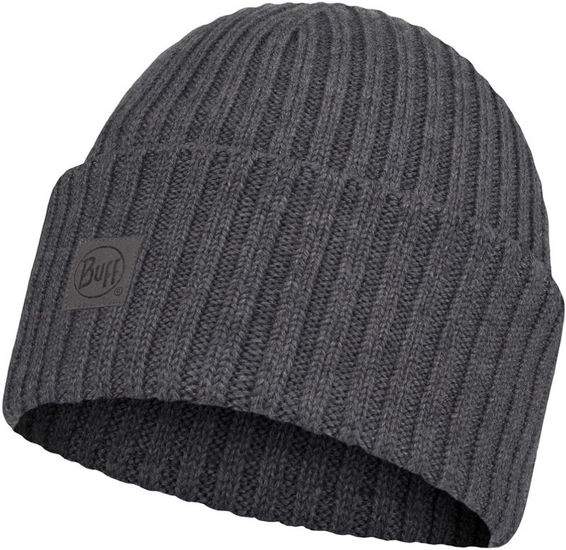 Вязаная шерстяная шапка Buff Hat Wool Knitted Ervin Grey Фото 1