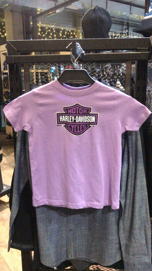 Футболка Harley-Davidson (Розовая)
