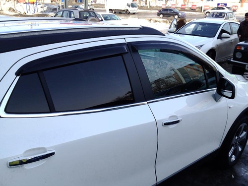 Дефлекторы боковых окон SIM для Opel Mokka (2012-2016) арт.SOPMOK1232