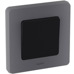 Выключатель 1-клавишный 10А 250В антрацит Inspiria Legrand