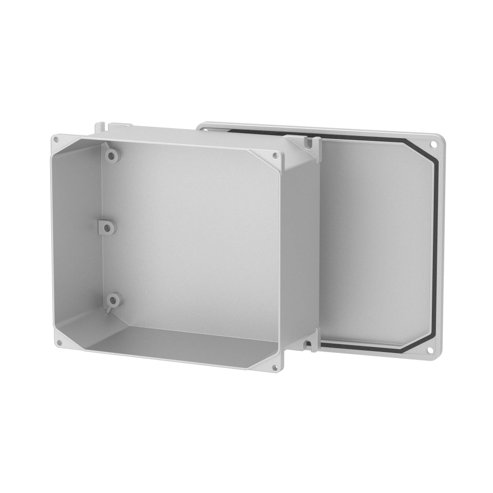 Коробка ответвительная алюминиевая окрашенная, IP66/IP67, RAL9006, 178х155х74мм