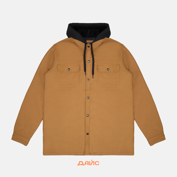 Куртка мужская Dickies Skateboarding Duck Shirt Jacket артикул:TJSK5-brown Куртка мужская Dickies Skateboarding Duck Shirt Jacket артикул:TJSK5-brown - купить в магазине Дайс