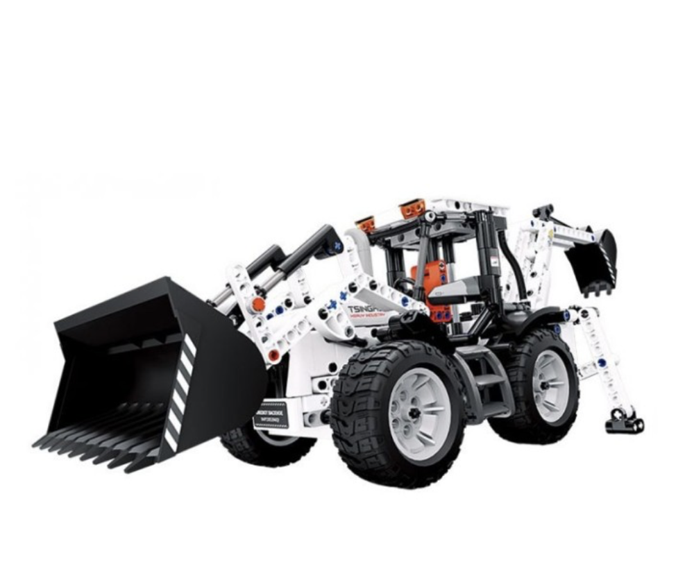 Конструктор экскаватор-погрузчик Xiaomi ONEBOT Combination Excavator (OBDZJ10AIQI)