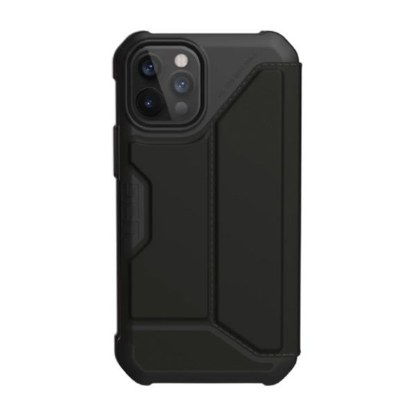 Чехол-книжка Uag Metropolis PU полиуретан для iPhone 12 Pro Max 6.7" черный (Black) 112366113840
