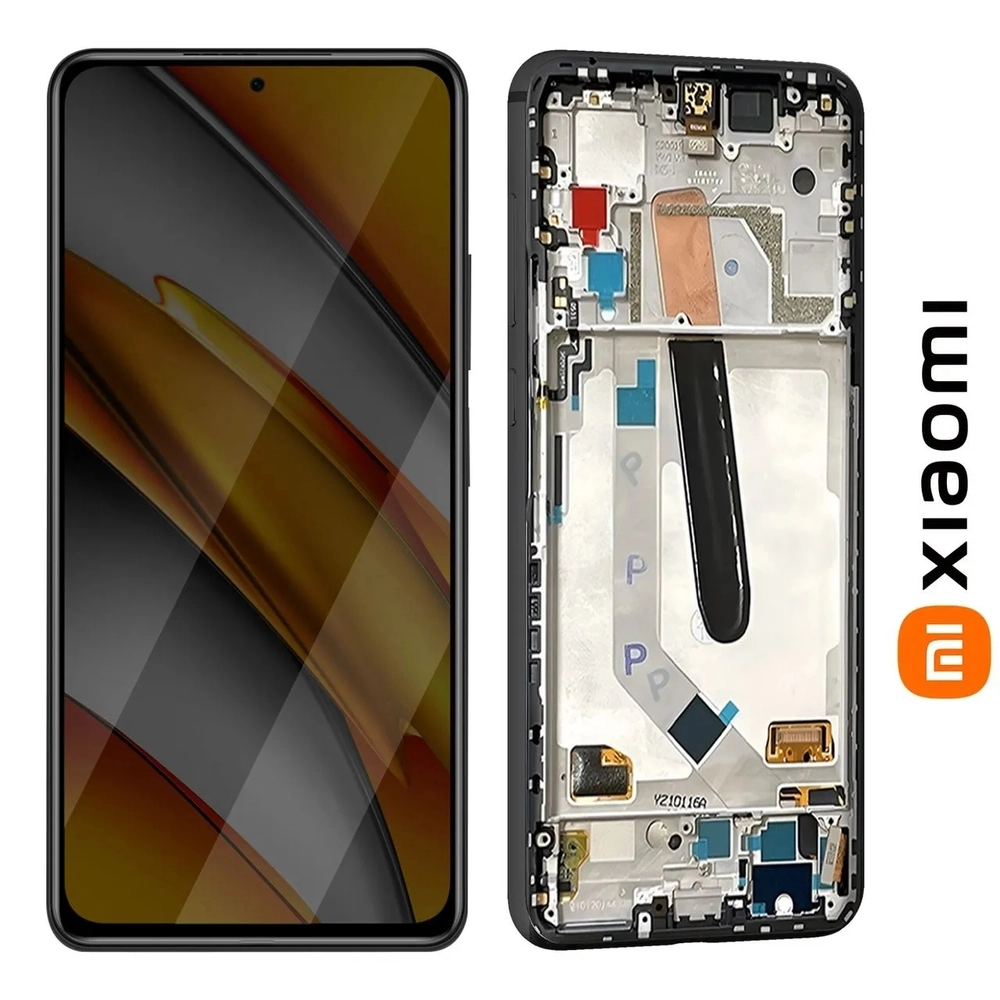 Poco F3 (M2012K11AG) / 
(Дисплейный модуль с тачскрином) (в рамке) (ORIG-SP)