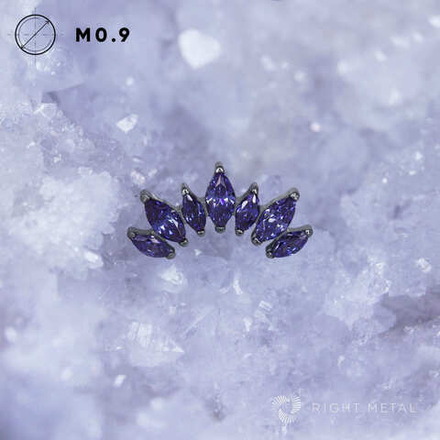 7K Marquise v.2 Tanzanite