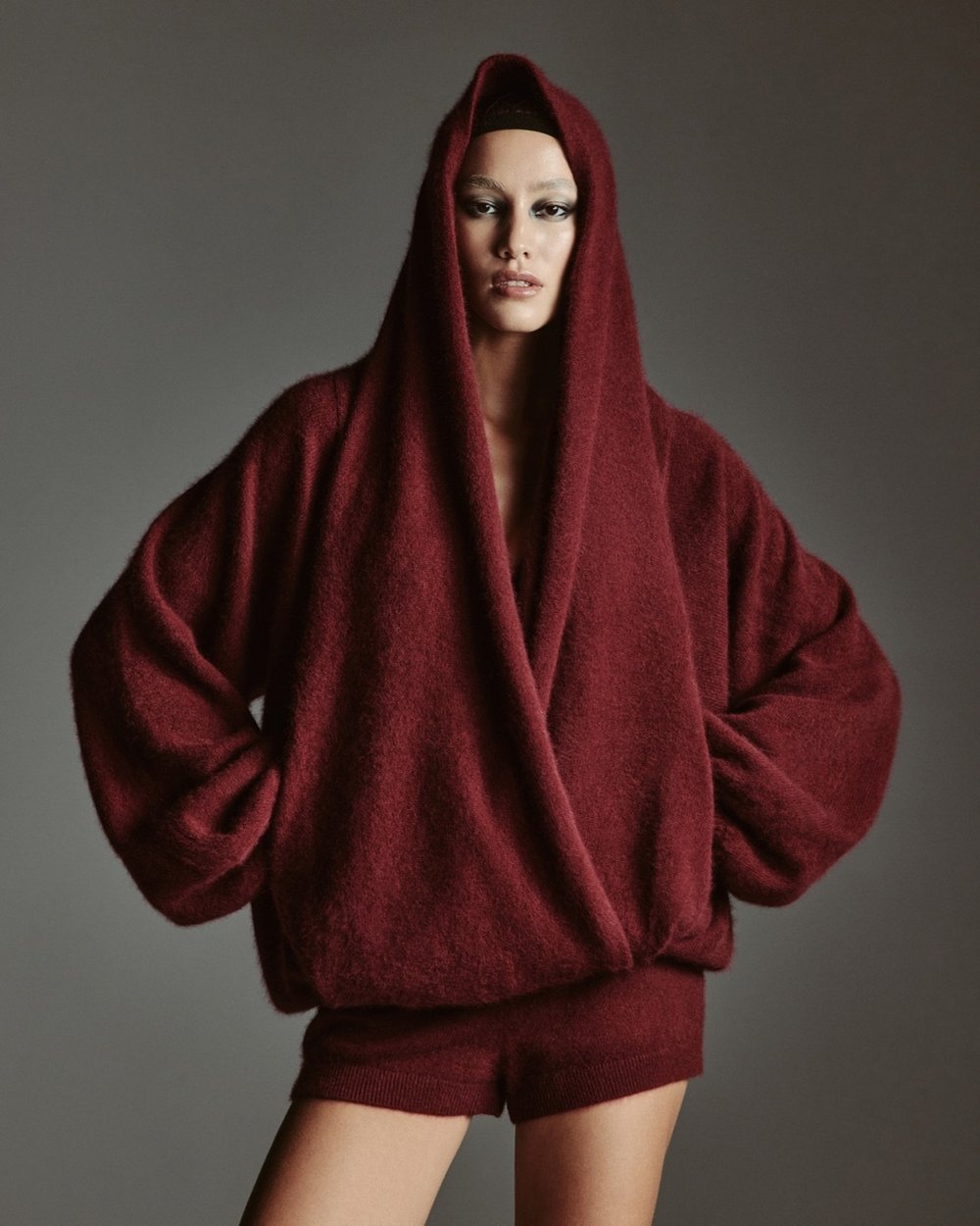 Джемпер Лиса, Бордовый