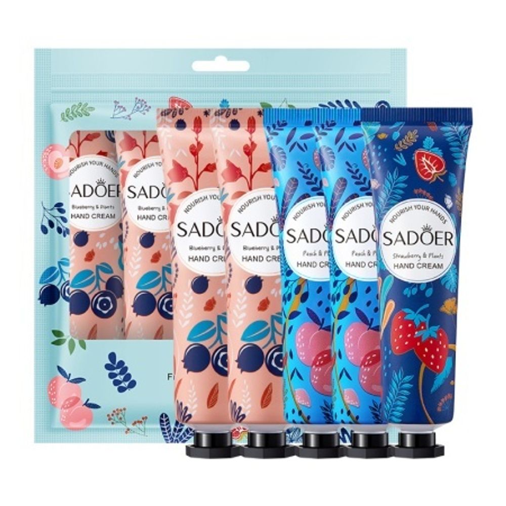 SADOER Набор кремов для рук, 5шт*30г