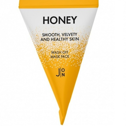 J:ON Маска для лица с мёдом Honey Smooth Velvety Healthy Skin Wash Off Mask Pack, 1 шт. * 5 мл