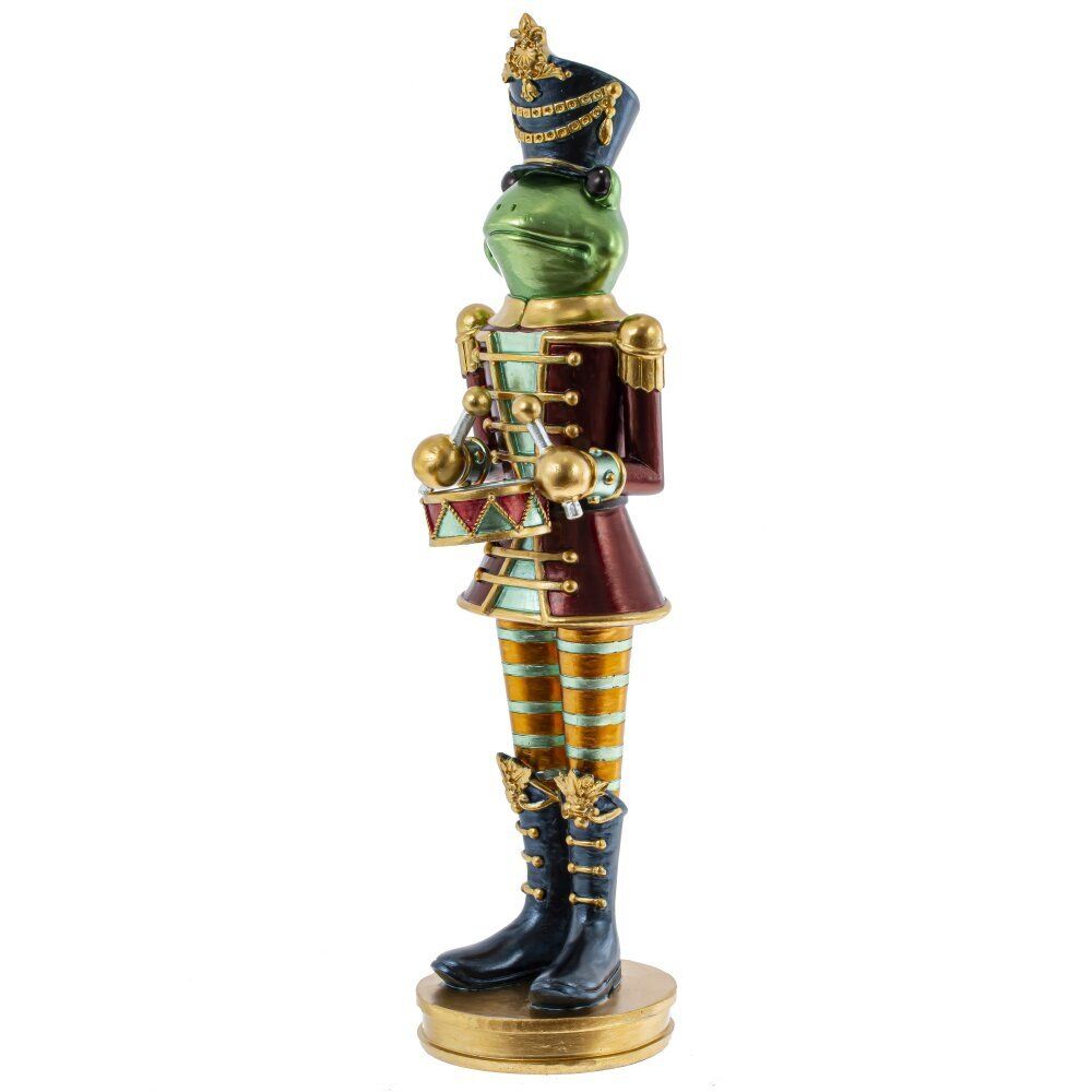 GAEM Фигурка декоративная "Солдатик-лягушонок", L9,5 W9,5 H37,5 см