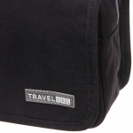 Косметичка - органайзер «Classic», цвет черный, в склад. виде 20*24*9, в расклад. виде 42*24*9см (несессер)