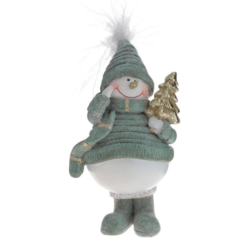 GAEM Фигурка декоративная "Снеговик", L9 W7 H15 см, 2в.