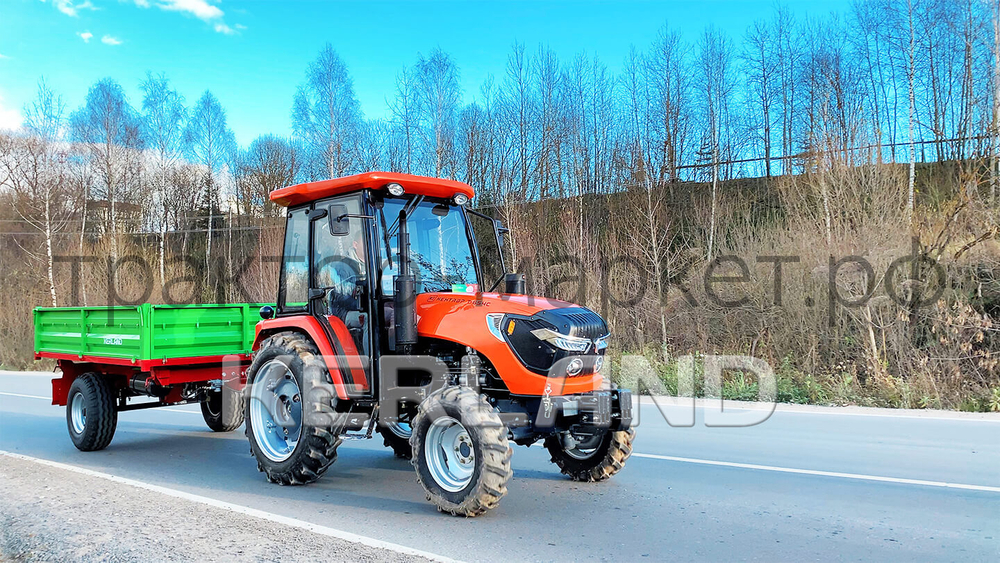 Прицеп Kerland | Керланд П-3530 с ПСМ к трактору (самосвальный на три стороны)