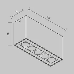 Уличный потолочный светильник Outdoor O309CL-L10GF3K