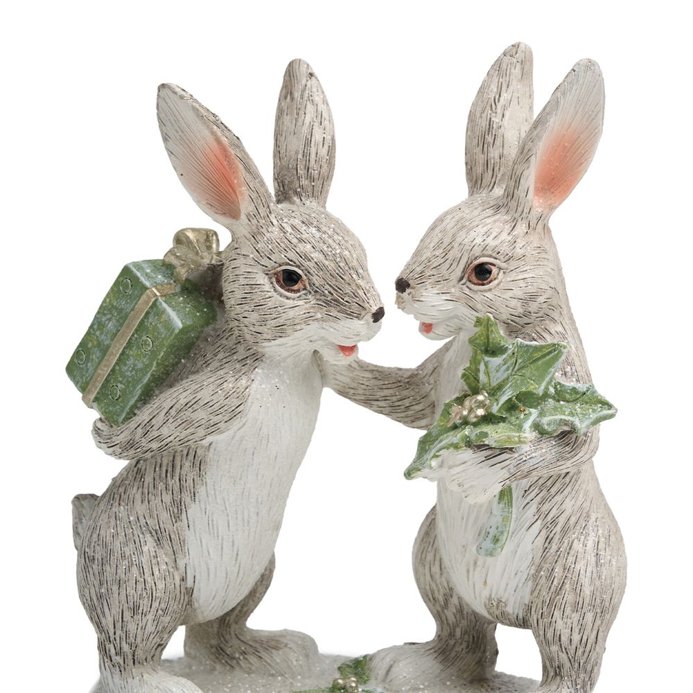 СТАТУЭТКА "КРОЛИКИ" 10,5Х6Х13 СМ