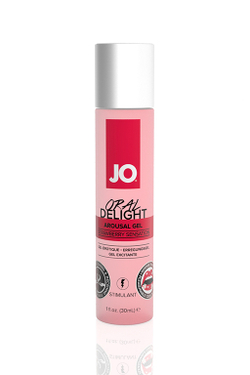 Гель для оральных ласк "Оральный Восторг" JO Oral Delight Strawberry Sensation, 30 мл