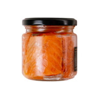 Чавыча слабосоленая филе-ломтики в масле, 190 г