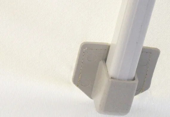 Зонт профессиональный Avocado 350х350 см, серый