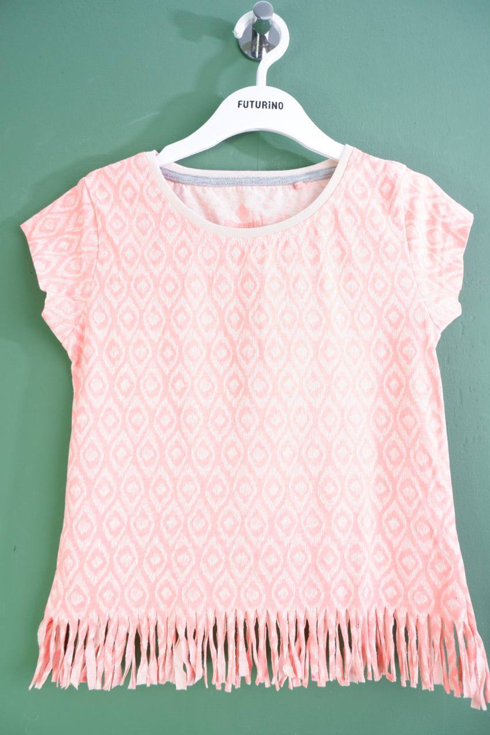 Футболка PEPPERTS яркая из хлопка на рост 122см, 7 лет