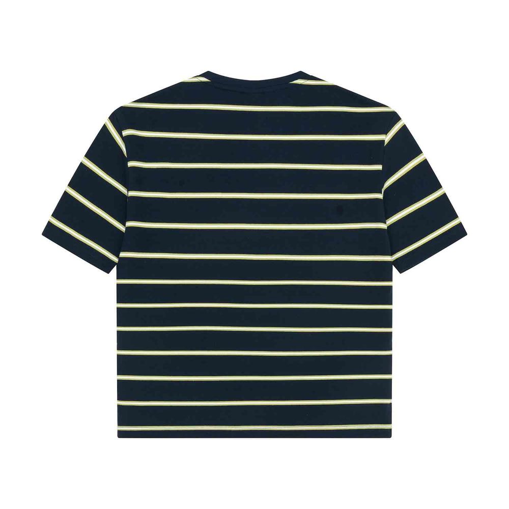 Футболка Ymkashix Nineties темно-синий / лаймовый