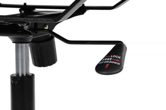 Кресло Hugo RCH 6002-2SEB Черный/Металл Черный