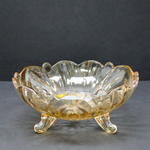 Фруктовница на ножках 24*11см стеклянная