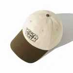 Кепка Ymkashix Logo Face бежевая/коричневая