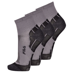 Теннисные носки Fila Calza Socks 3P - серый