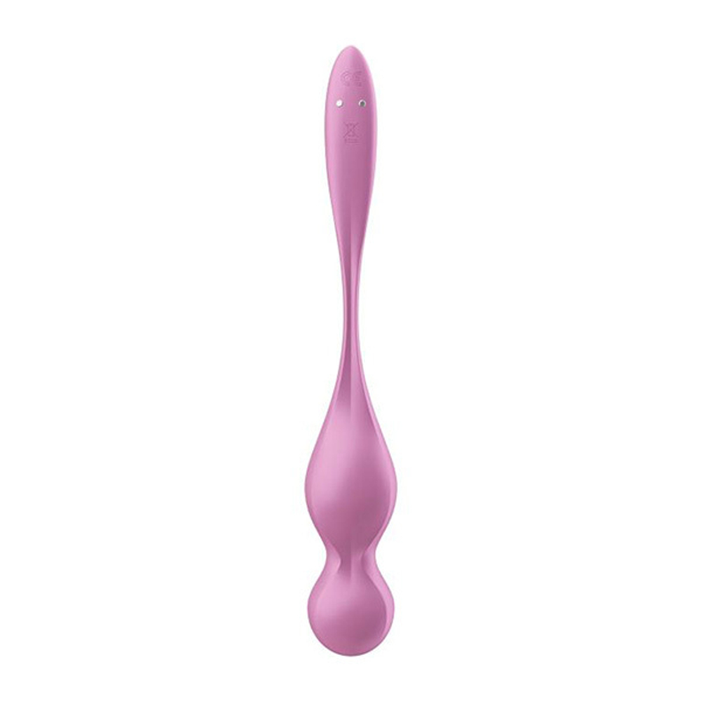 Розовые вагинальные шарики Satisfyer Love Birds 1