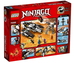 LEGO Ninjago: Внедорожник с суперсистемой маскировки 70595 — Ultra Stealth Raider — Лего Ниндзяго