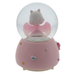 GAEM Фигурка декоративная "Ангел" в стекл шаре (муз, подсвет, 2xAAA н/п), D8 см, L9 W9 H12,5 см