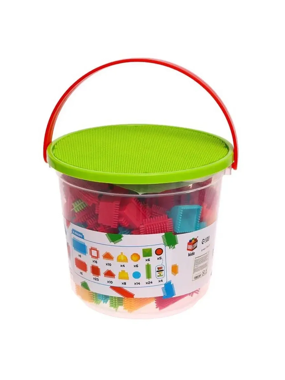 Конструктор игольчатый, 150 деталей