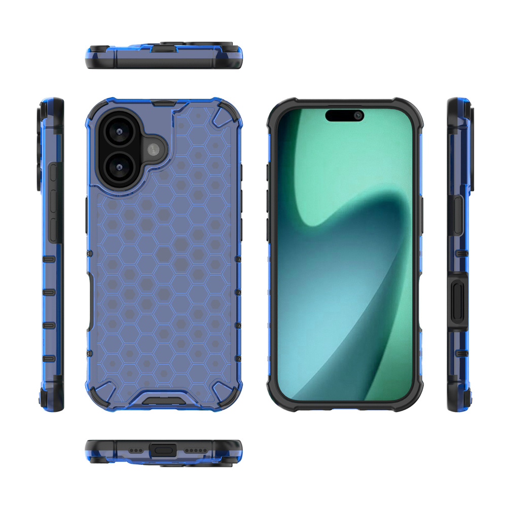 Прозрачный чехол Honeycomb Case для iPhone 17