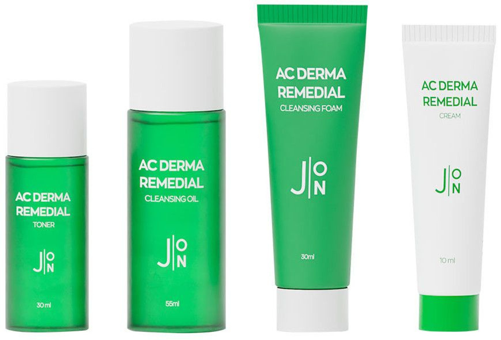 Набор уходовых средств для лица СТОП-АКНЕ J:ON Ac Derma Remedial Mini Set