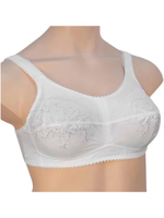 Бюстгальтер для фиксации экзопротеза молочной железы Valeria 95F белый
