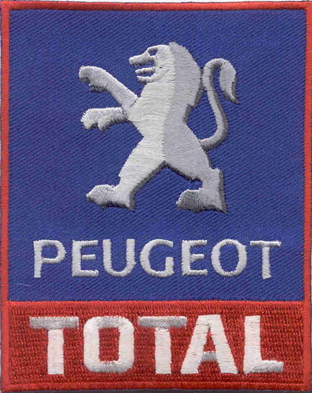 Нашивка Реклама Лого Peugeot Total