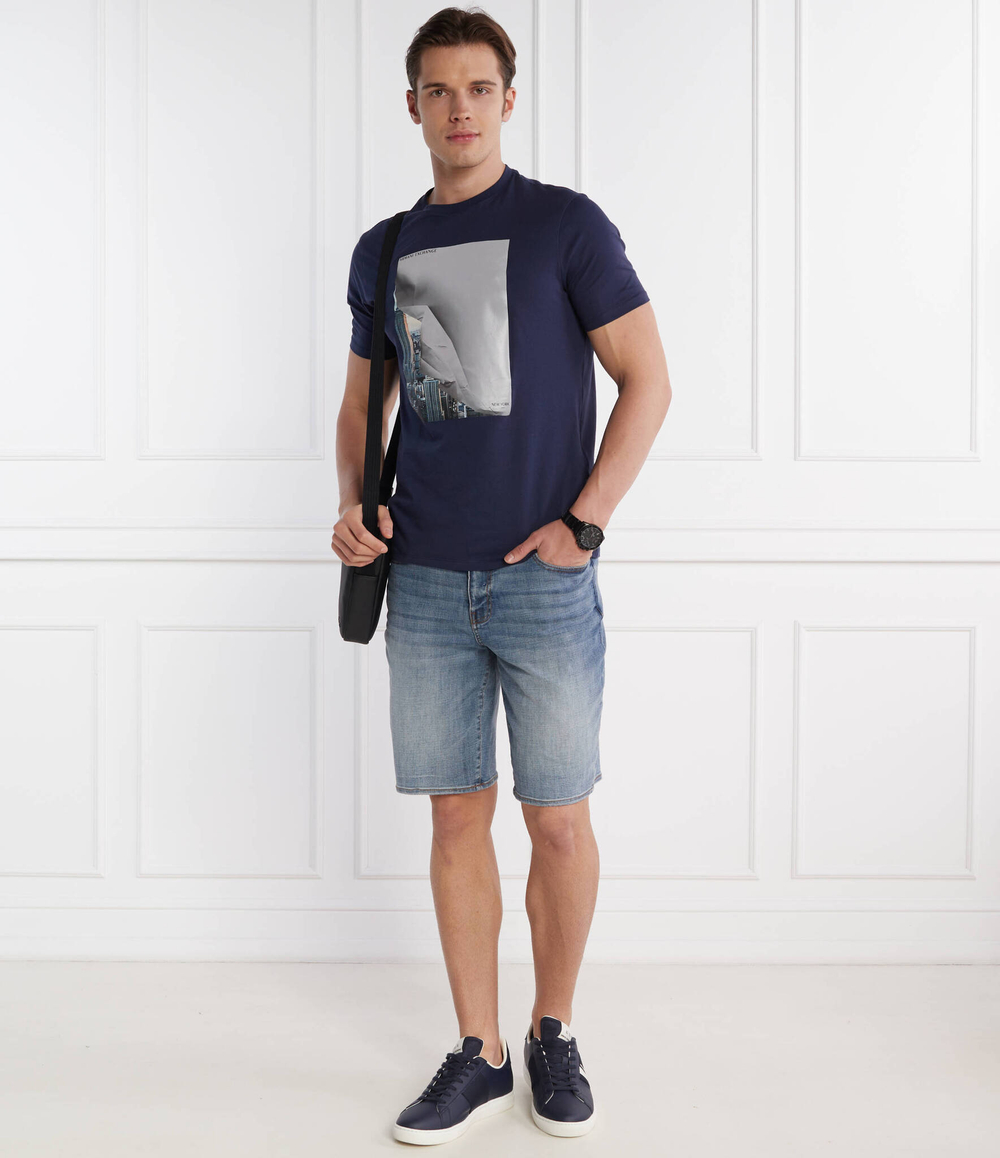 Футболка Armani Exchange - темно-синий(3DZTKG ZJH4Z)