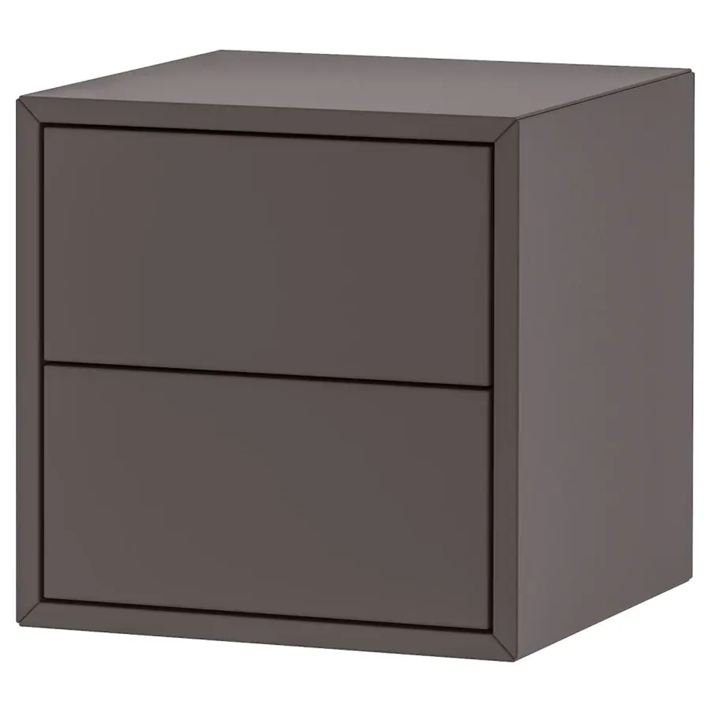 Настенный стеллаж - IKEA EKET, 35x35x35 см, темно-серый, ЭКЕТ ИКЕА